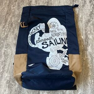 Disney Blue and Tan Backpack